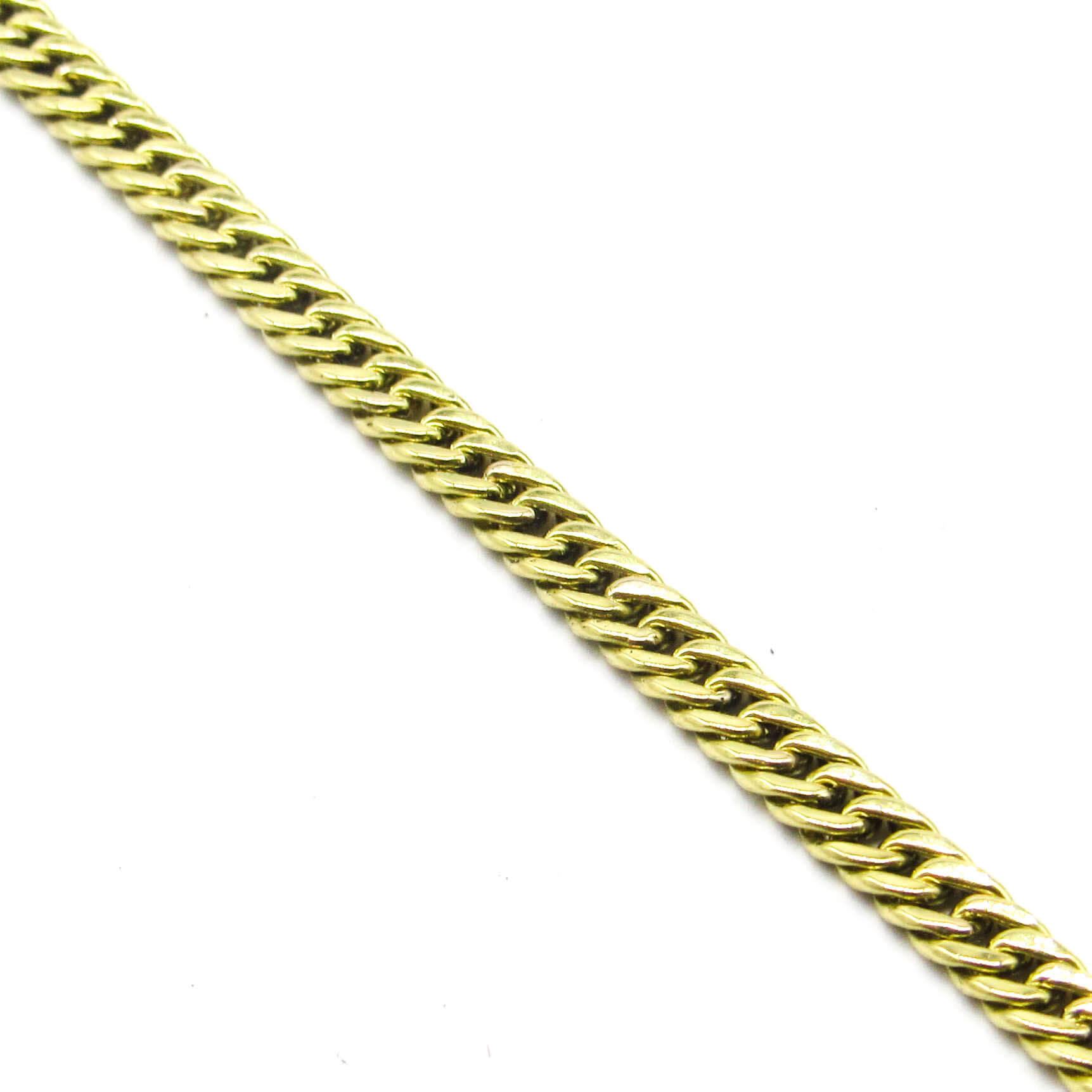 PULSERA GROUMET INGLESA 21CM /O.AMARILLO